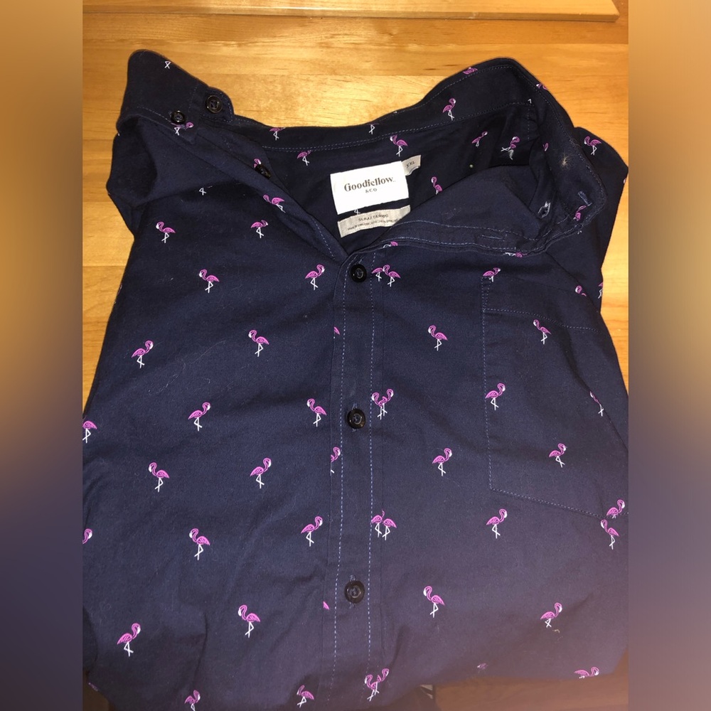 T shirt button down